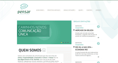 Desktop Screenshot of pensarcomunic.com.br